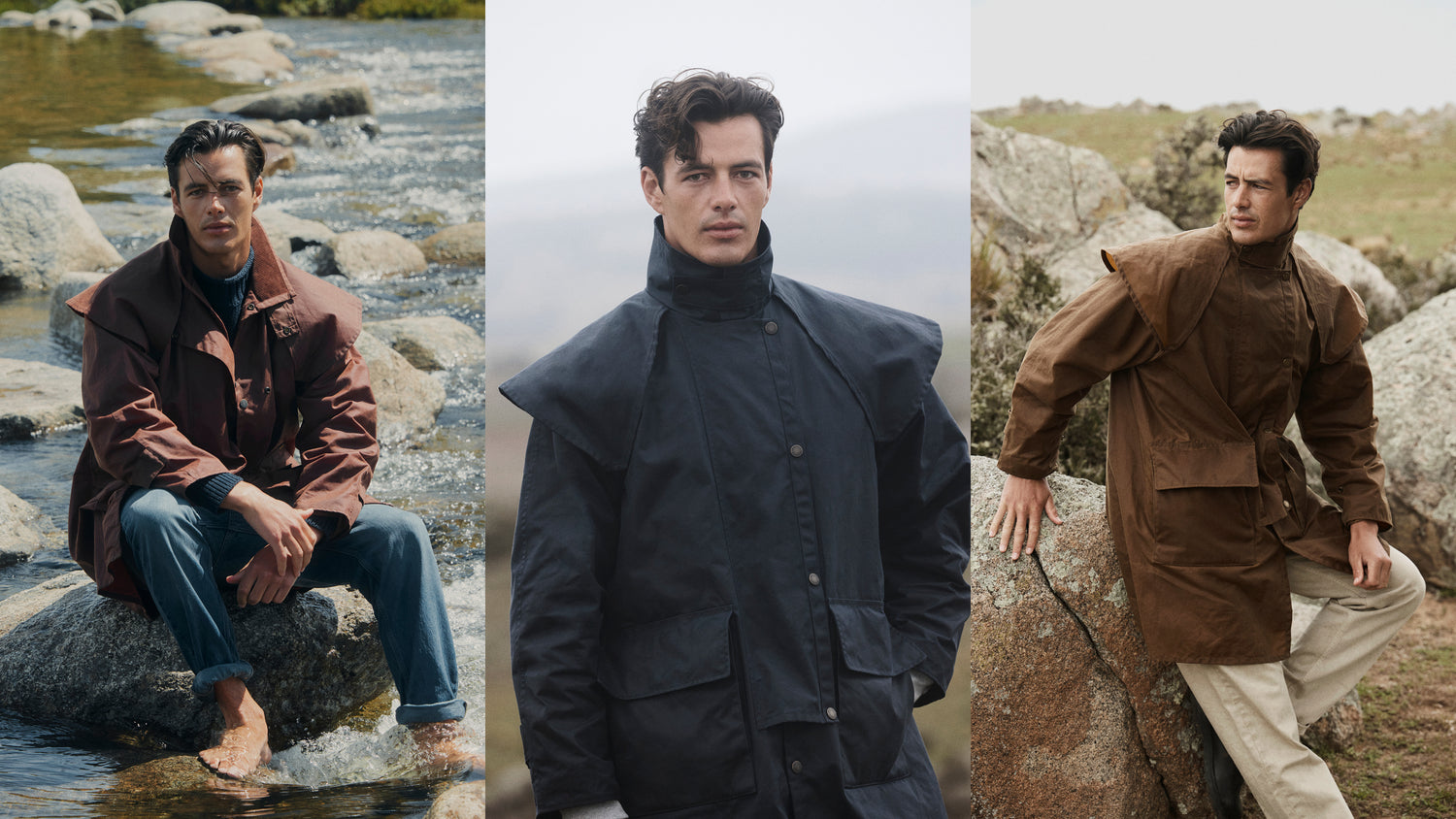 Driza-Bone The Ranger Coat in Navy