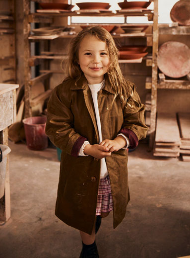 KIDS HEAVY WEIGHT TOWN & COUNTRY COAT